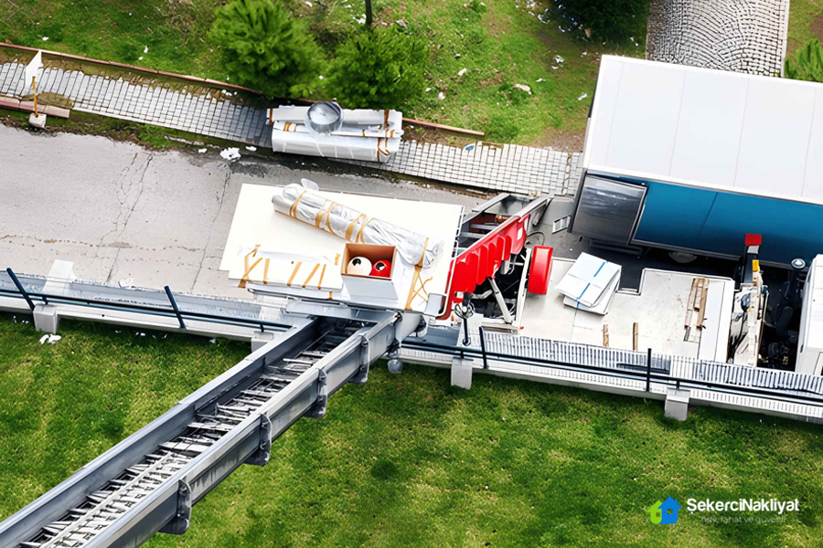 Şekerci Nakliyat - İZMİR ASANSÖRLÜ EVDEN EVE NAKLİYAT